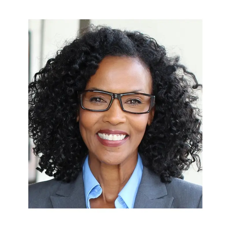 Natural Wigs For Black Women Lace Front Wigs Shoulder Length Synthetic Wigs