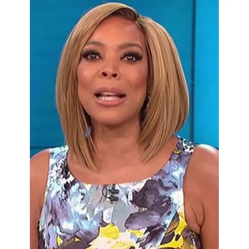 Straight 12" Capless Blonde Wendy Williams Hair