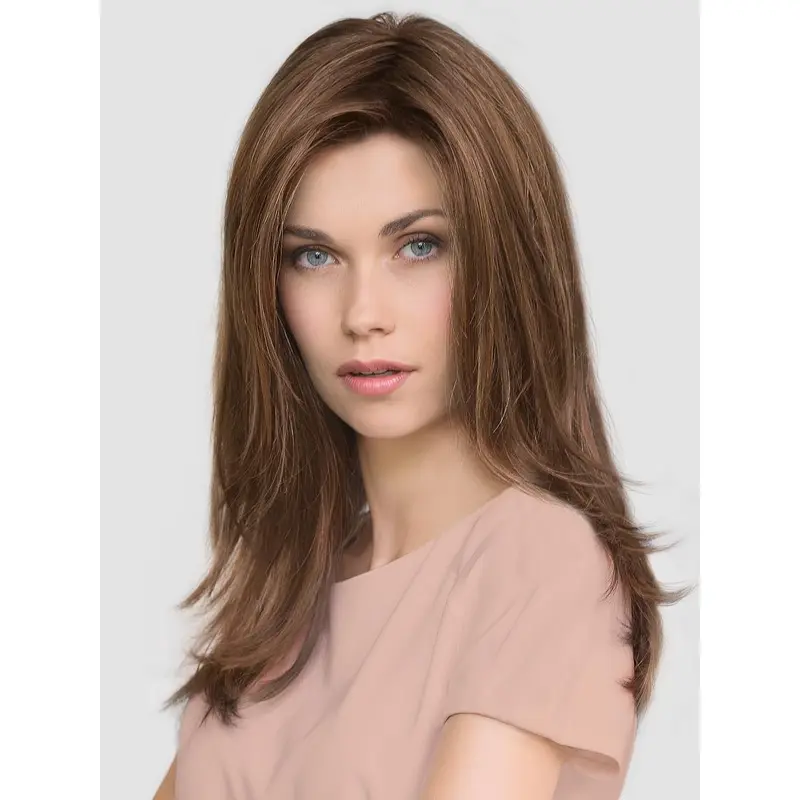 Straight Brown Layered The Best Synthetic Wigs