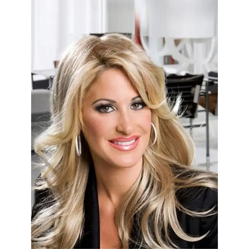 Gorgeous Blonde Wavy Long Kim Zolciak Wigs