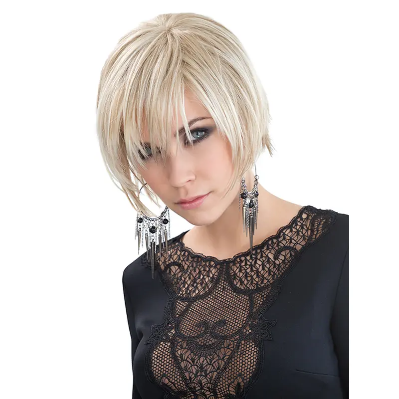 Ideal 6" Straight Layered Synthetic Wigs