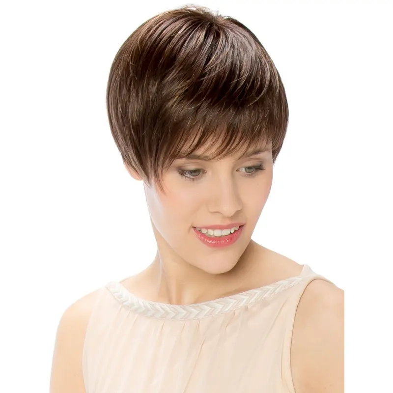 Best Monofilament Synthetic Straight 6" Short Wigs