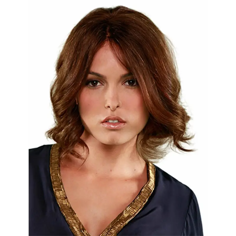 Comfortable Monofilament Curly Chin Length Full Lace Wigs
