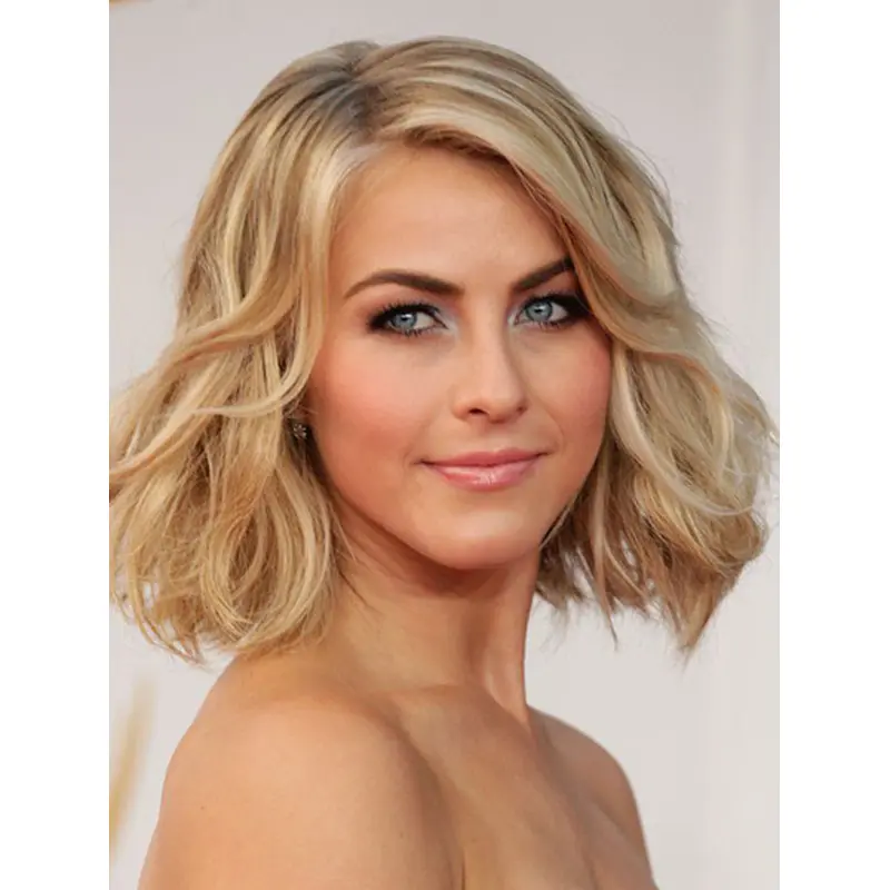 14" Lace Front Shoulder Length Synthetic Wavy Julianne Hough Wigs