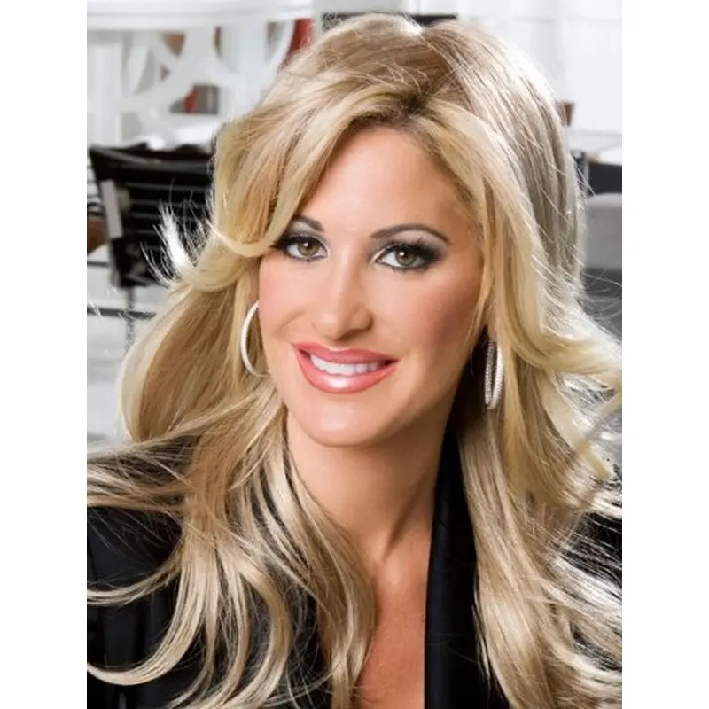 New Design Long Wavy Blonde With Bangs So Great Wigs