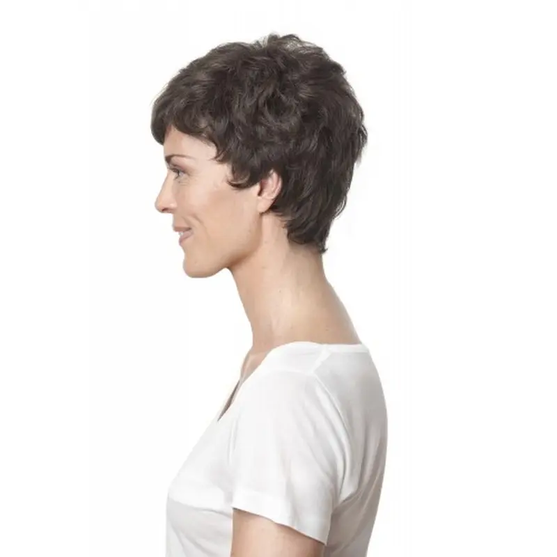 Lace Front Affordable Layered Curly Short Wigs