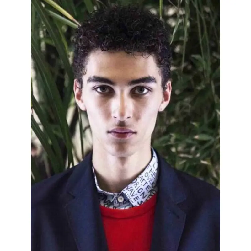 Cropped Black Synthetic Flexibility Capless Curly Wigs