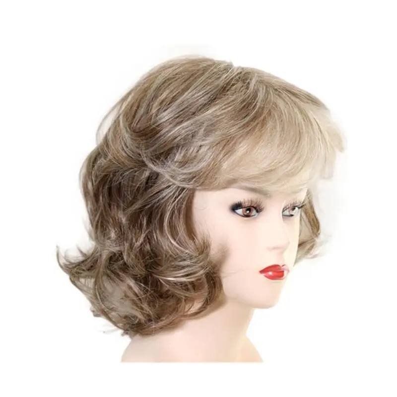 Stylish Wavy Chin Length Synthetic Wigs