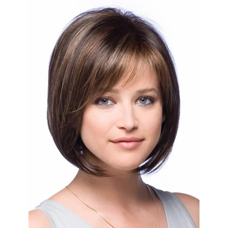 Cool Lace Front Straight Chin Length Petite Wigs