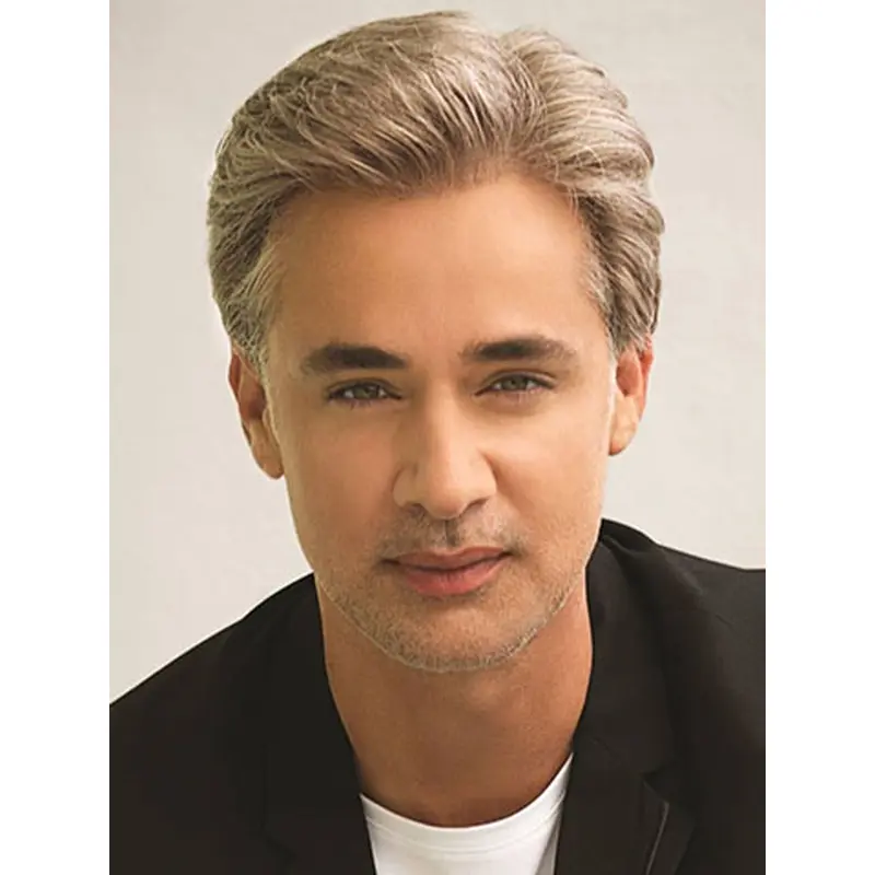 New Arrival 6" Straight Blonde Classic Men Wigs