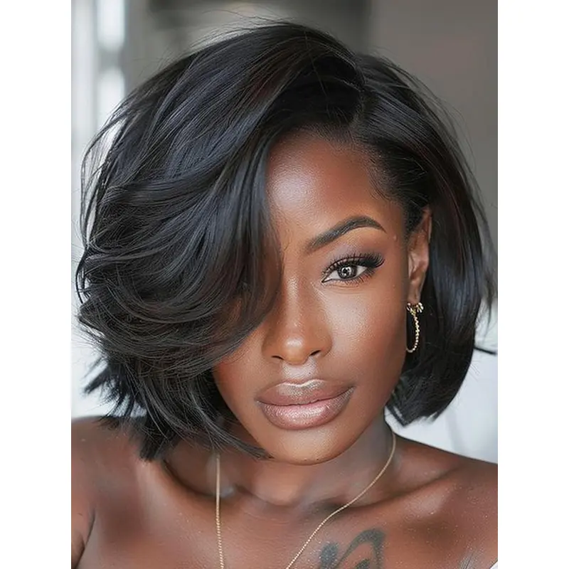 African Wigs Wholesale Synthetic Monofilament 10" Wigs