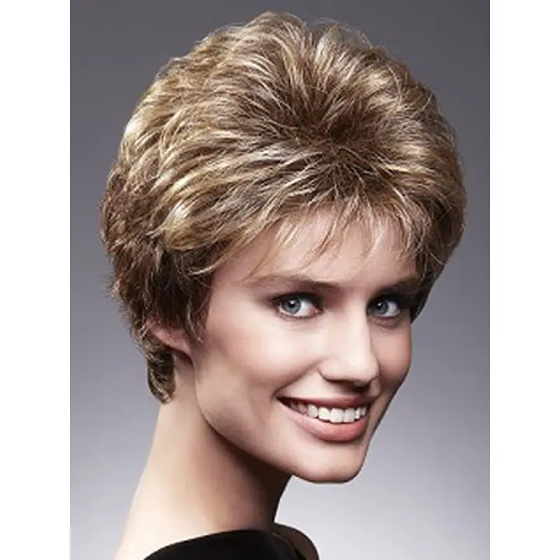 Lace Front Glamorous Classic Wavy Wigs For Cancer