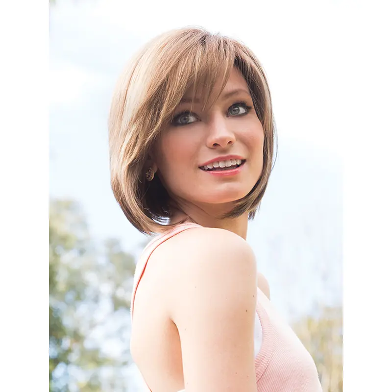 10" Straight Flexibility Synthetic Bob Wigs