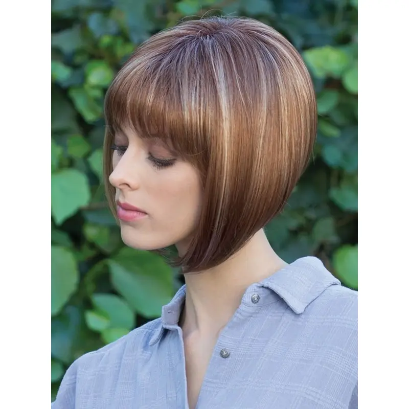 10" Straight Designed Synthetic Bob Wigs