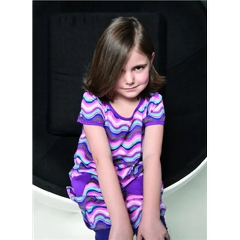 Gentle Brown Straight Chin Length Kids Wigs