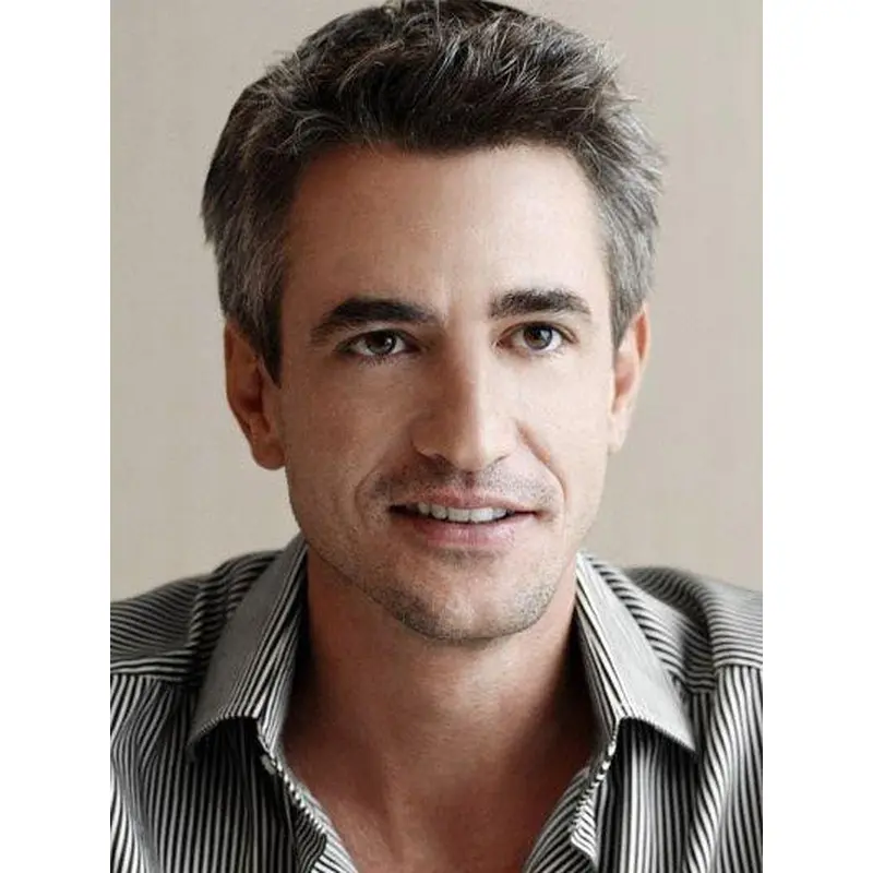 Modern Straight Hand Tied Short Men Wigs