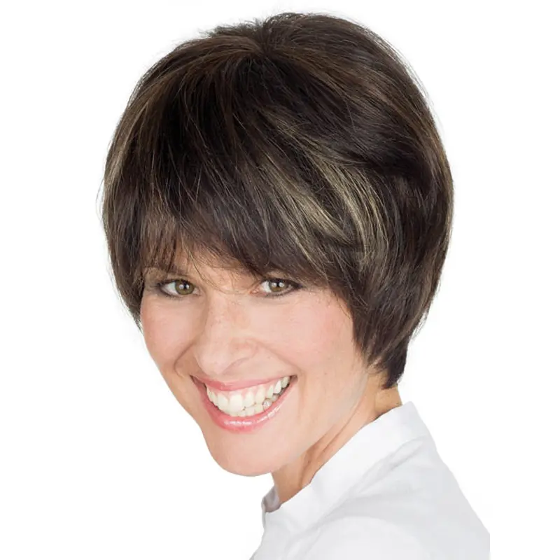 Lace Front Gorgeous Boycuts Straight Short Wigs