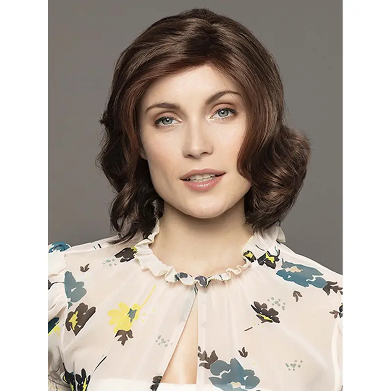 Brown Bobs Synthetic 12" Wavy Medium Wigs