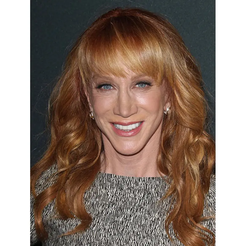 16" Capless Long Synthetic Wavy Kathy Griffin Wigs