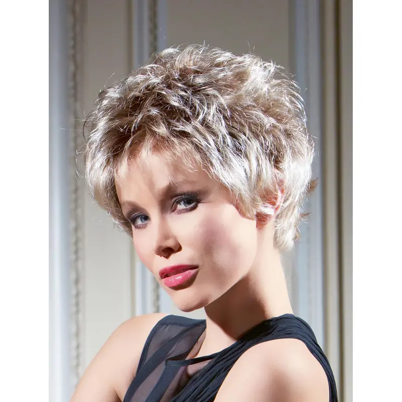 Braw Blonde Wavy Cropped Synthetic Wigs