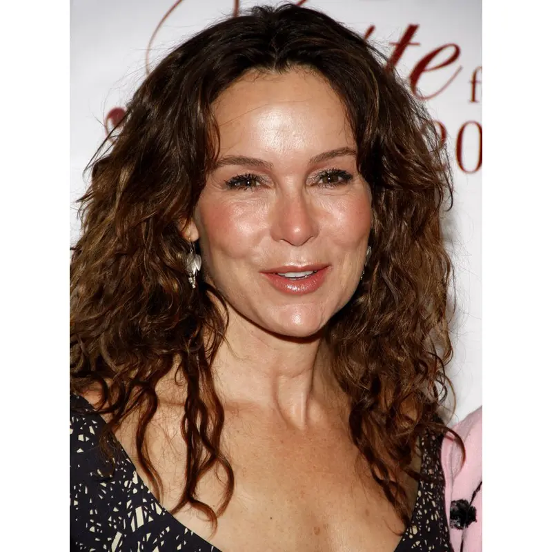 16" Shouder Length Curly Mature Women Wigs Hand Tied Without Bangs