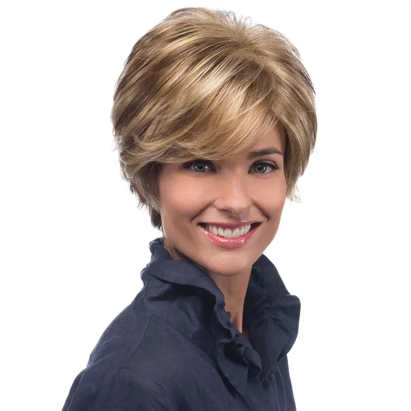 Capless Heat Friendly Synthetic Short Wigs