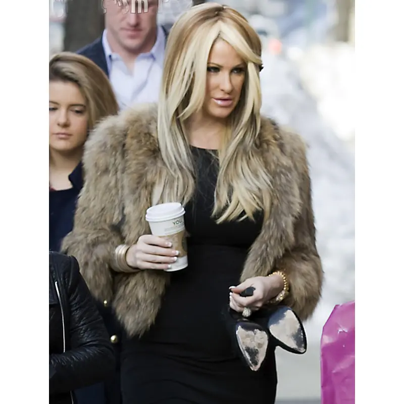 Modern Blonde Straight Long Kim Zolciak Wigs