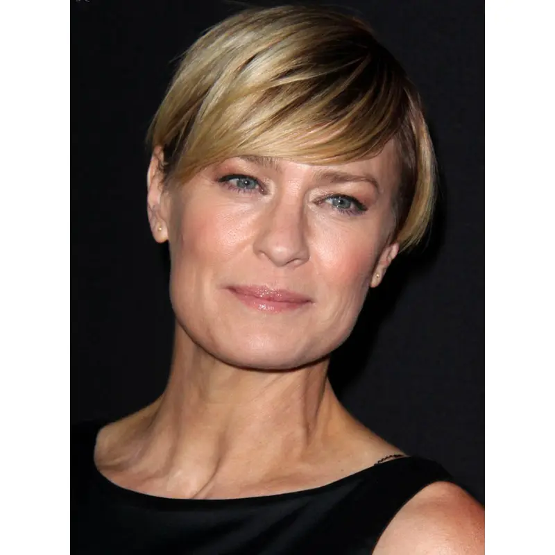 Short Remy Human Hair Capless Straight Wigs for Lady 8 Inch