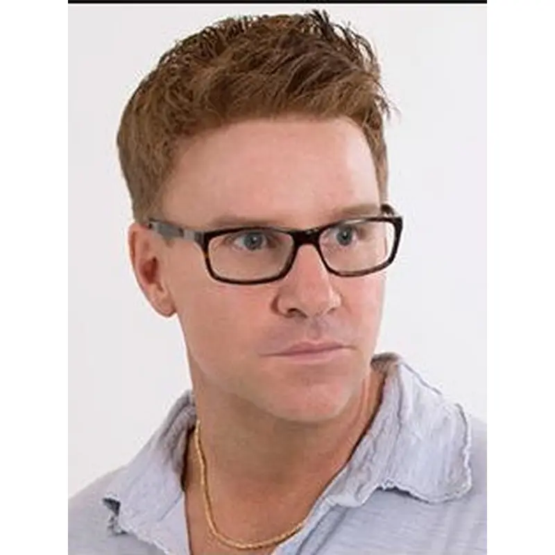 So Great Short Straight Blonde Beautiful Men Wigs