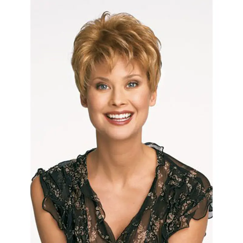 Boycuts Wavy Synthetic Exquisite Short Wigs
