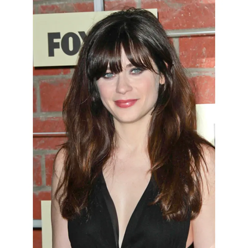 Comfortable Brown Straight Long Celebrity Wigs