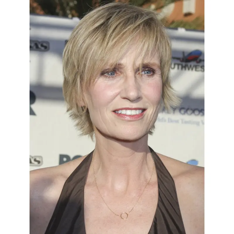 Short Remy Human Hair Capless Straight Grey Wigs 8 Inch