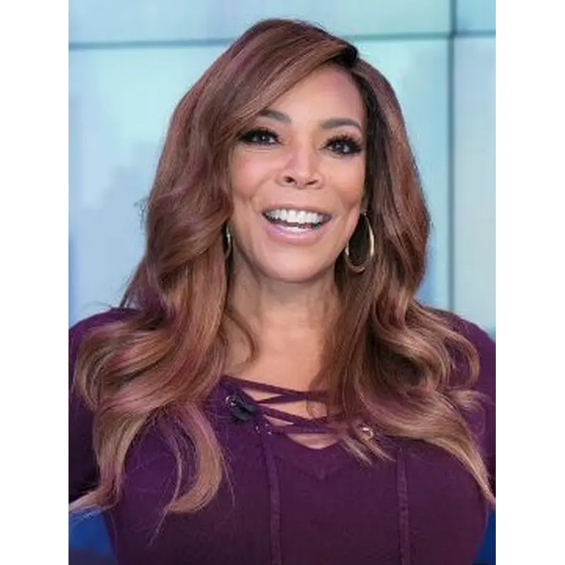 Wavy With Bangs Capless Brown Wendy Williams Wigs