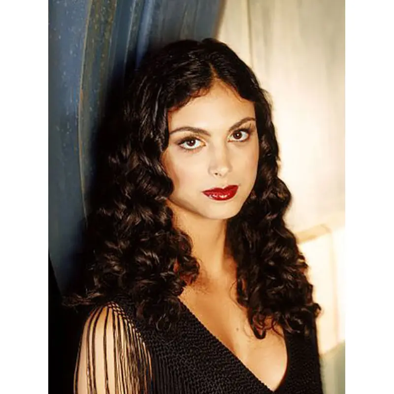 Curly 16" Long Brown Synthetic Morena Baccarin Wigs