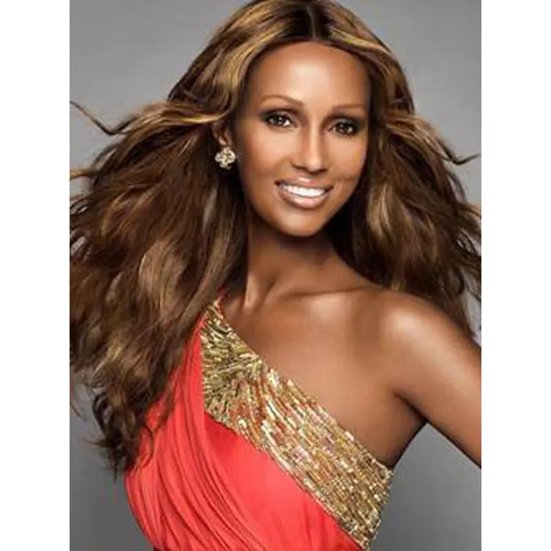 Iman Elegante Wavy Style Human Wigs