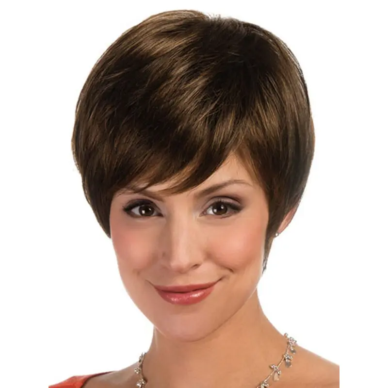 Lace Front Great Boycuts Straight Short Wigs