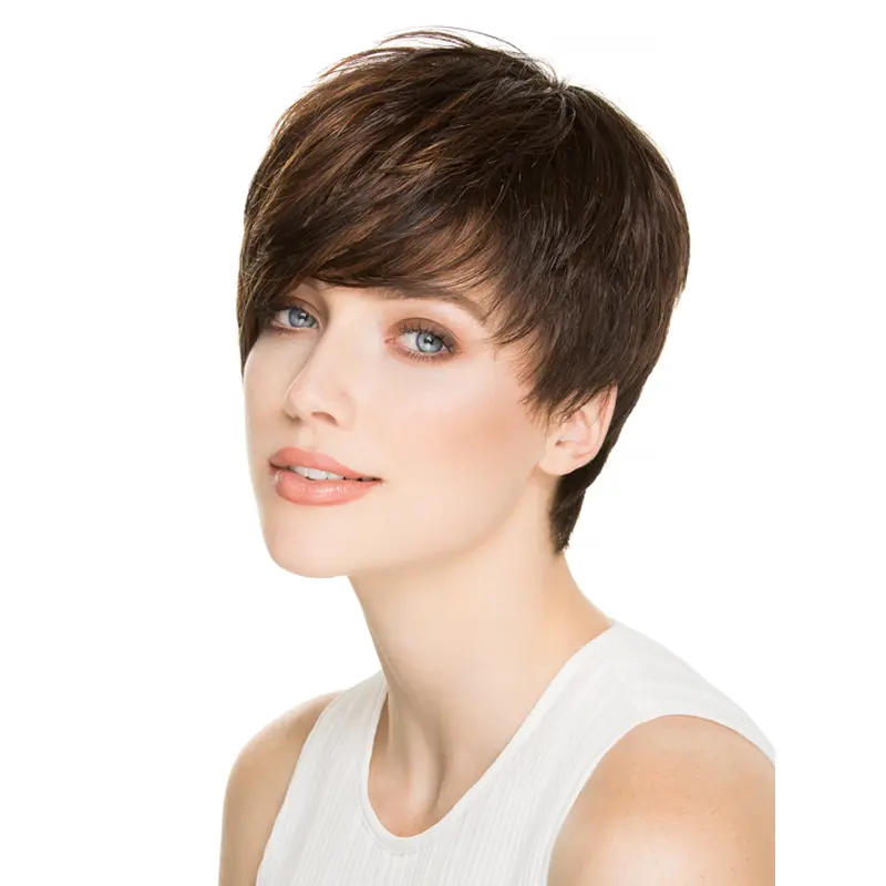 4" Straight New Synthetic Lace Wigs