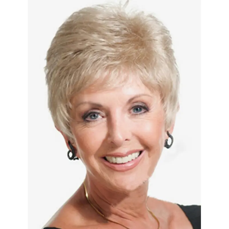 Stylish Blonde Straight Cropped Classic Wigs