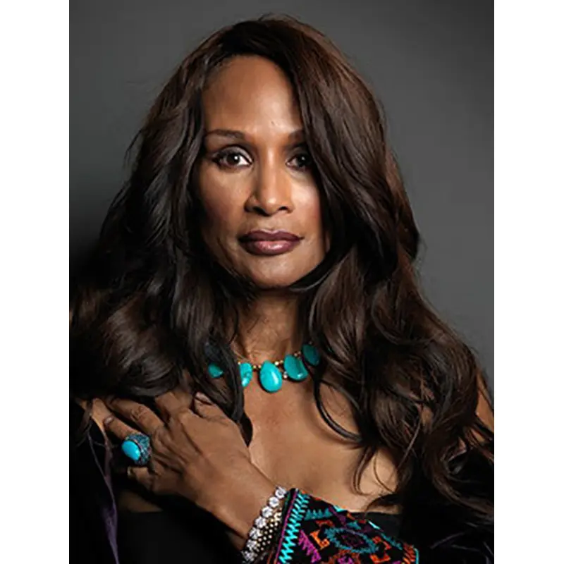 Long 22" Wavy Without Bangs Lace Front Beverly Johnson Wigs