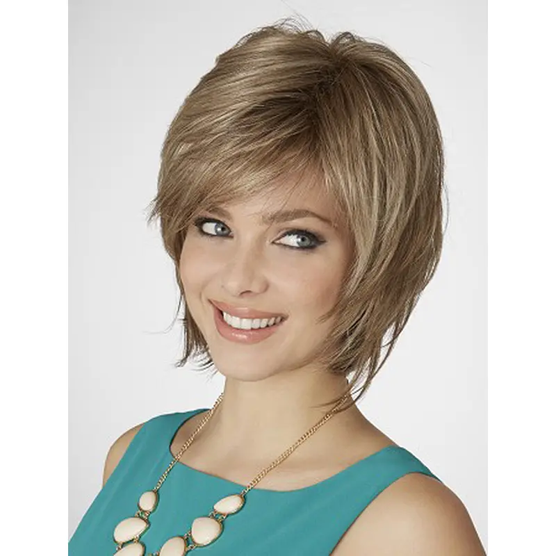 Amazing Chin Length Straight Blonde Bobs Fantastic Wigs