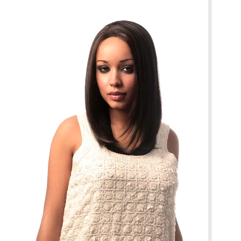 Brown Straight African American Wigs