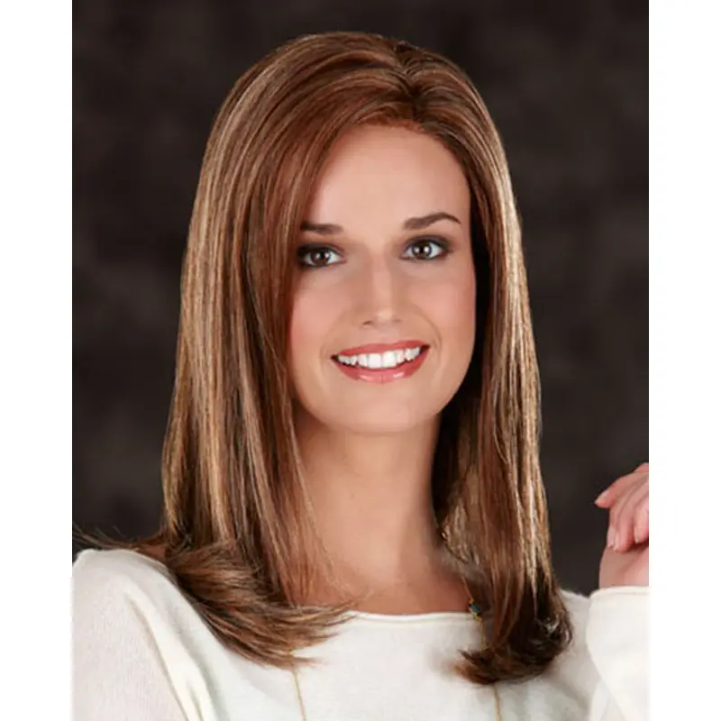 Good Synthetic Lace Front Straight Long Wigs