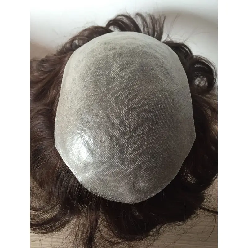 Thin PU Skin Custom Man Hairpiece