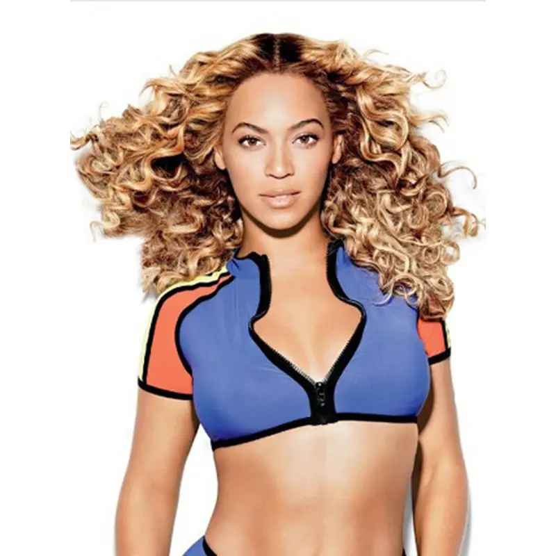 New Arrival Beyonce 18 Inches Thicken Human Hair Lace Wig Free Shipping