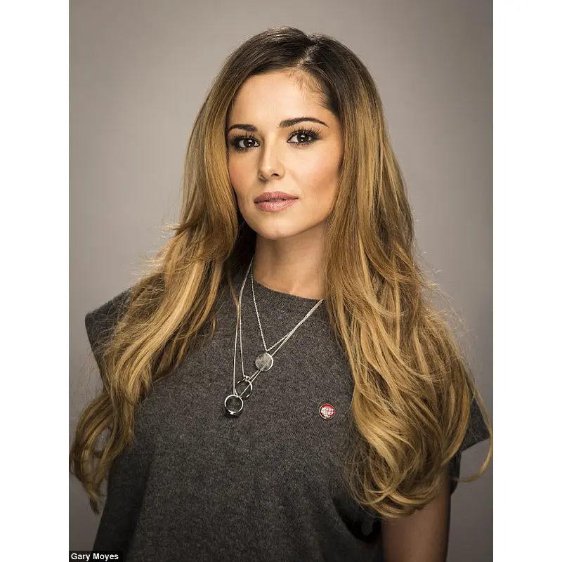 New Design Long Straight Blonde Without Bangs Cheryl Cole Inspired Wigs
