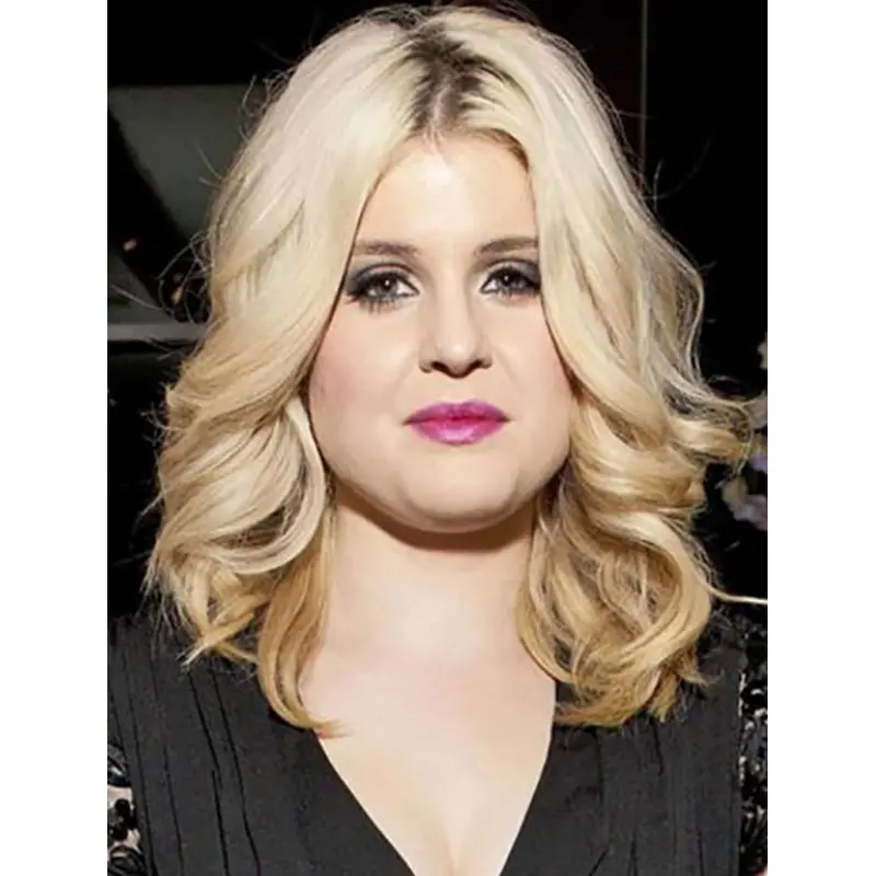 Shoulder Length Full Lace Synthetic Curly 14" Kelly Osbourne Wigs