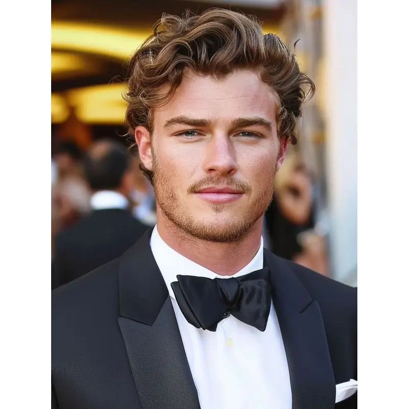 Men'S Wigs For Sale Brown Sythetic 4" Cropped Wigs