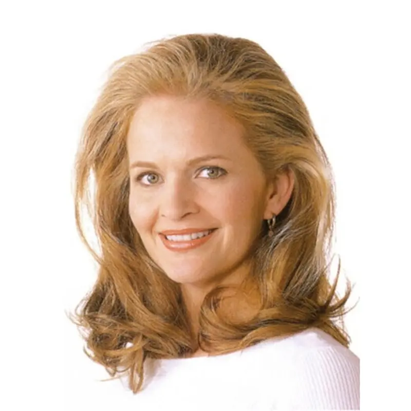 Pleasing Blonde Wavy Shoulder Length Lace Wigs