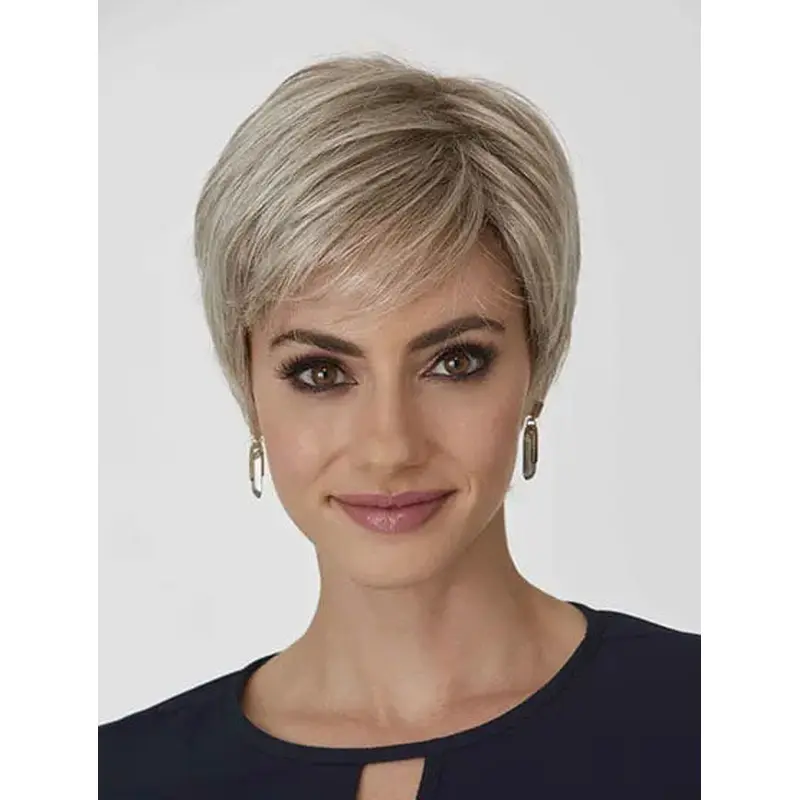 Best Short Wigs Straight Sassy Wigs Lace Front Synthetic Wigs