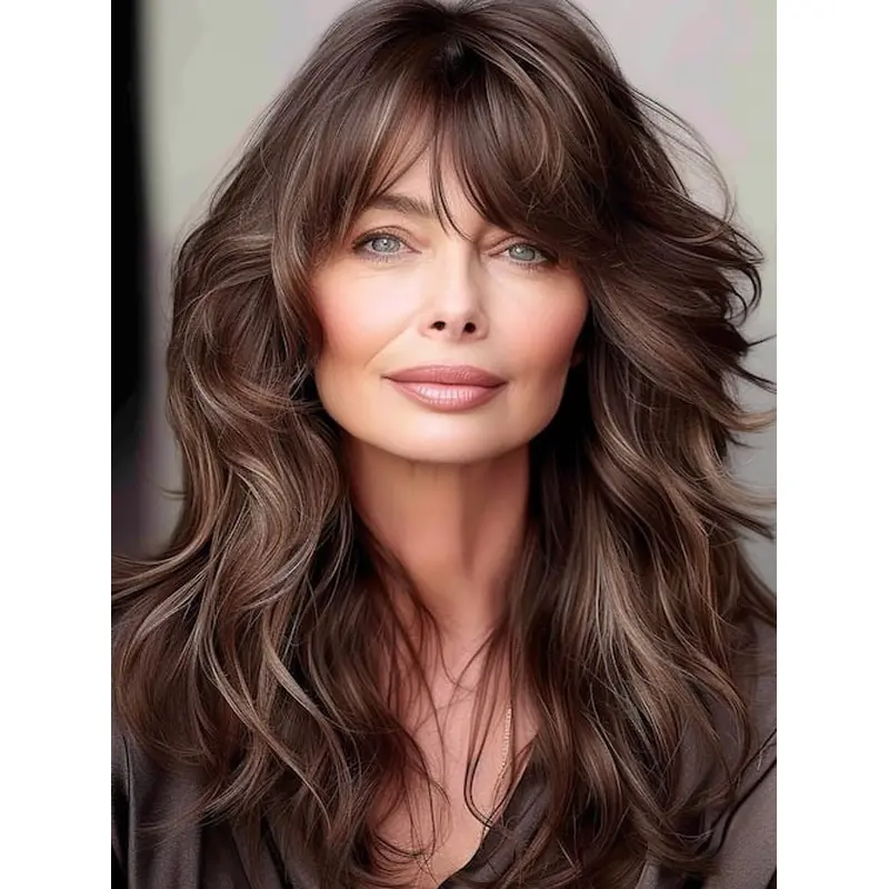 18" Layered Monofilament Long Length Wigs